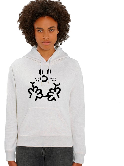 Sweat à capuche Femme - VISAGE MADAME - Kiabi