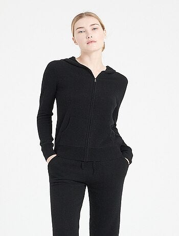 Sweat à capuche femme 100% cachemire - LILLY 8
