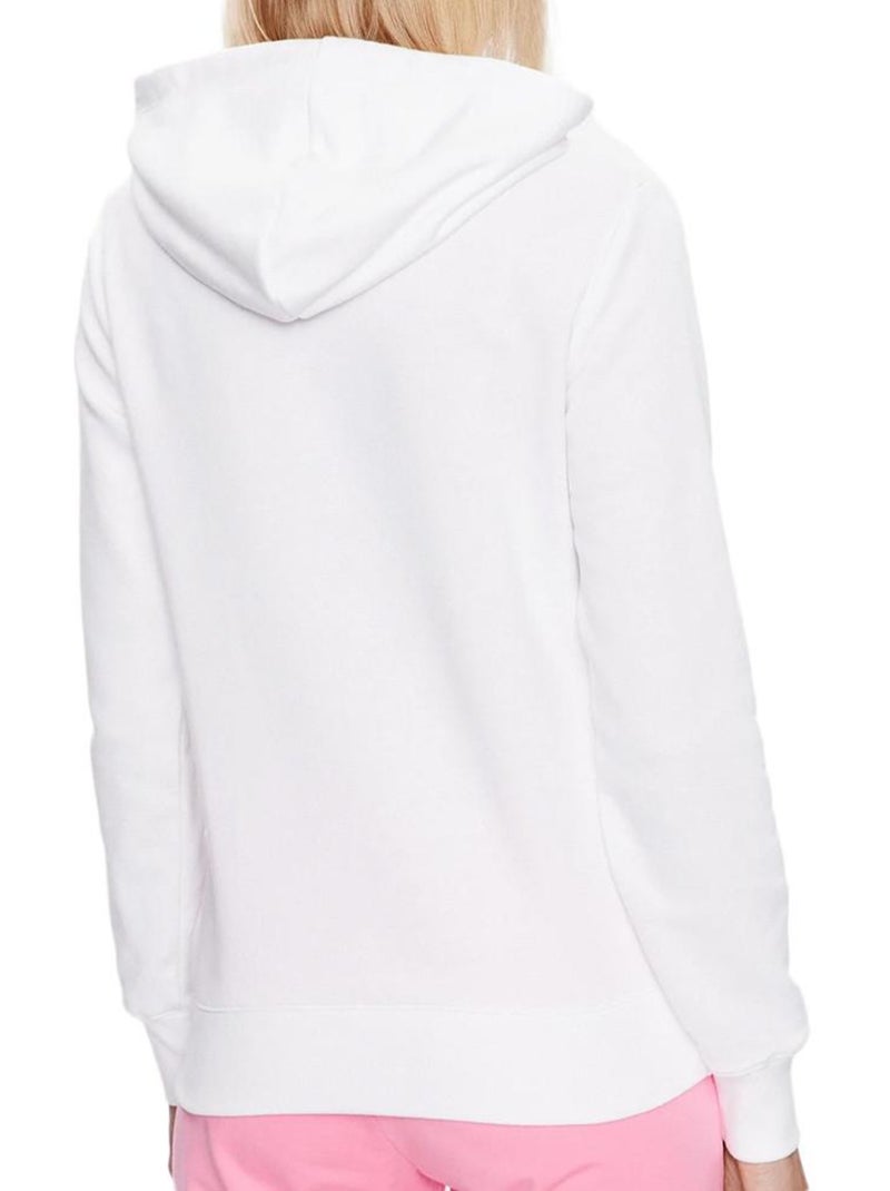 Sweat à Capuche Femme Champion Hooded Blanc - Kiabi