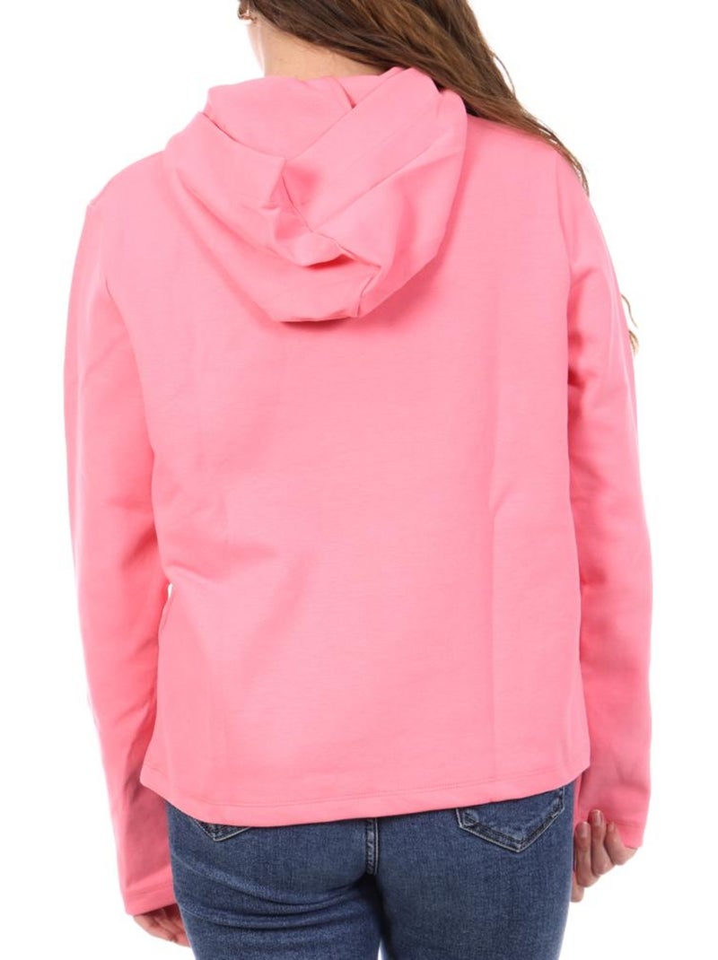 Sweat à capuche femme le coq sportif Rose - Kiabi