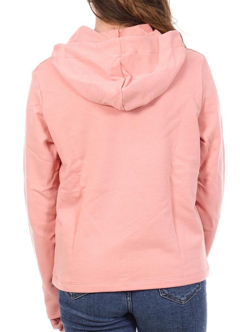 Sweat à capuche femme le coq sportif Rose - Kiabi
