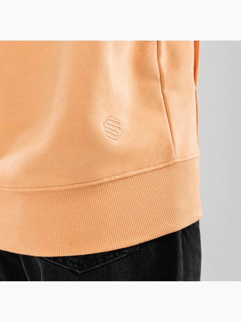 Sweat à capuche femme lifestyle femme ocaso-w Abricot - Kiabi