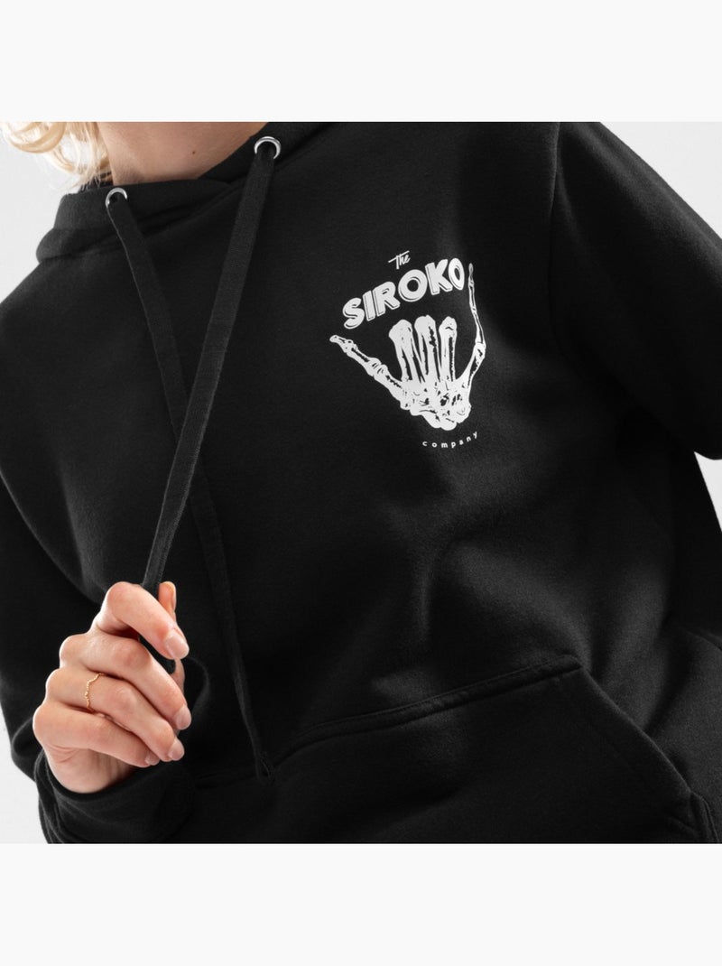 Sweat à capuche femme lifestyle femme vibes-w Noir - Kiabi