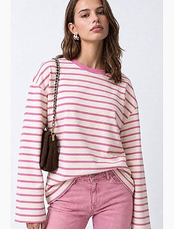 Sweat à capuche femme mixray