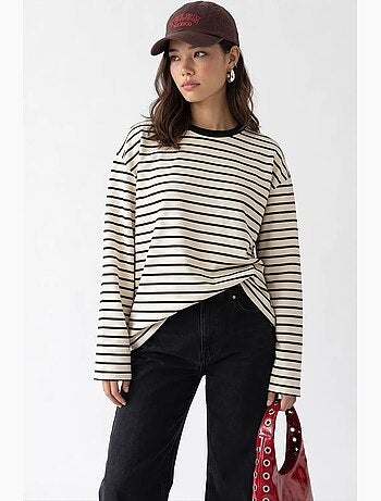 Sweat à capuche femme mixray
