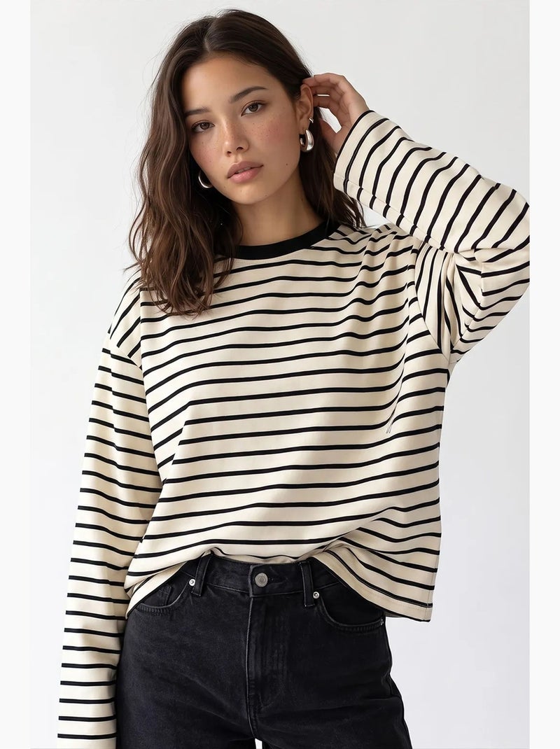 Sweat à capuche femme mixray Crème - Kiabi