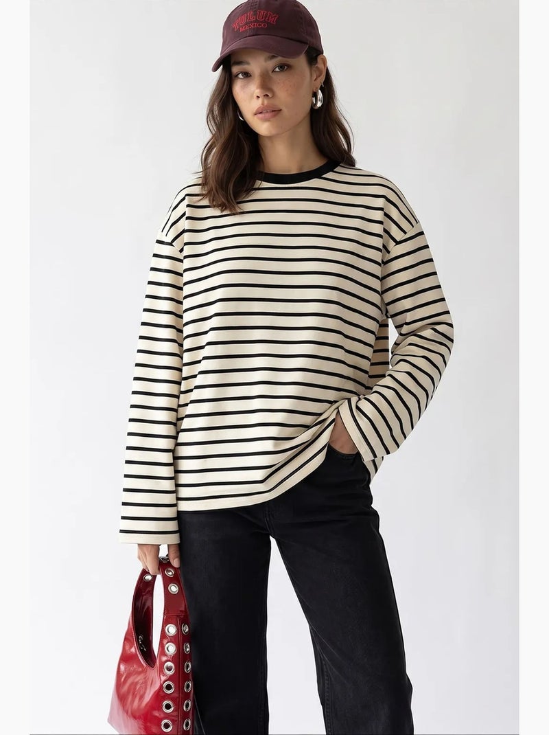 Sweat à capuche femme mixray Crème - Kiabi
