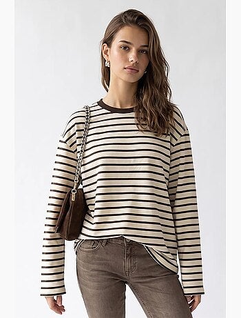 Sweat à capuche femme mixray