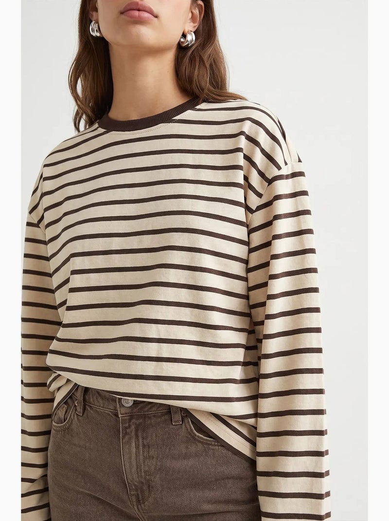 Sweat à capuche femme mixray Marron - Kiabi