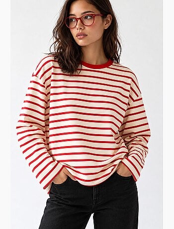 Sweat à capuche femme mixray