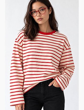 Sweat à capuche femme mixray