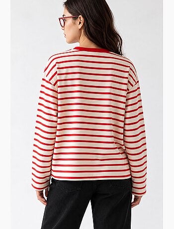 Sweat à capuche femme mixray