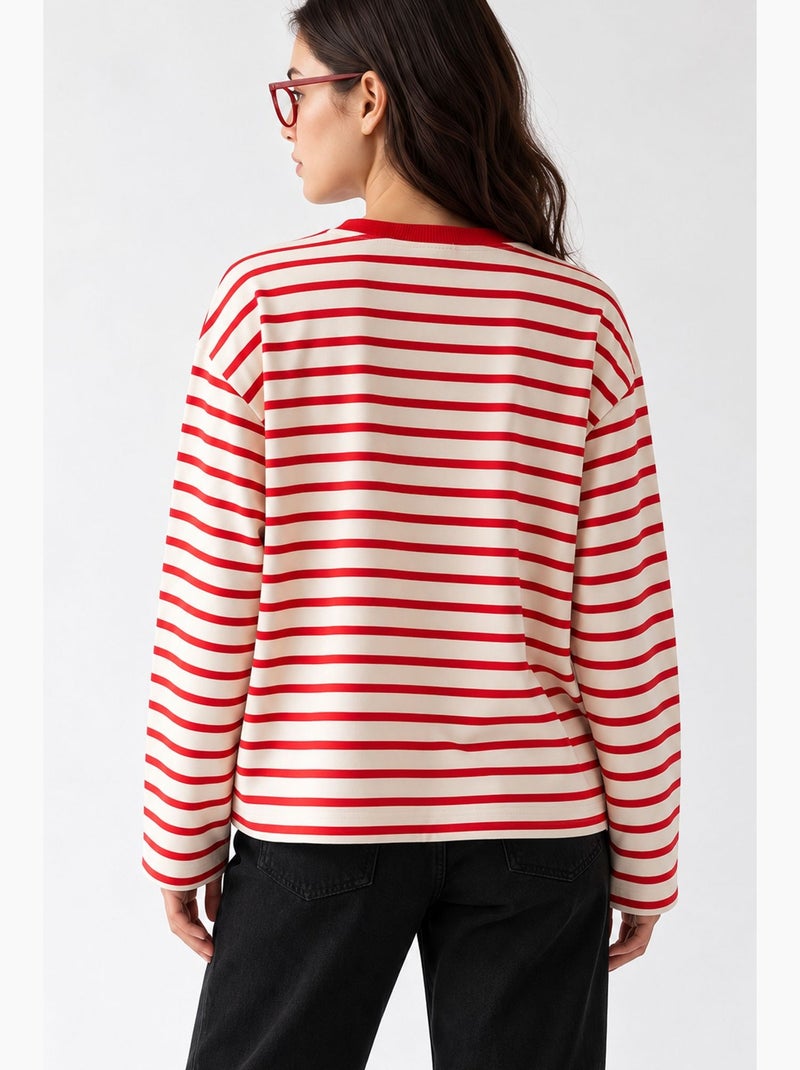 Sweat à capuche femme mixray Rouge - Kiabi