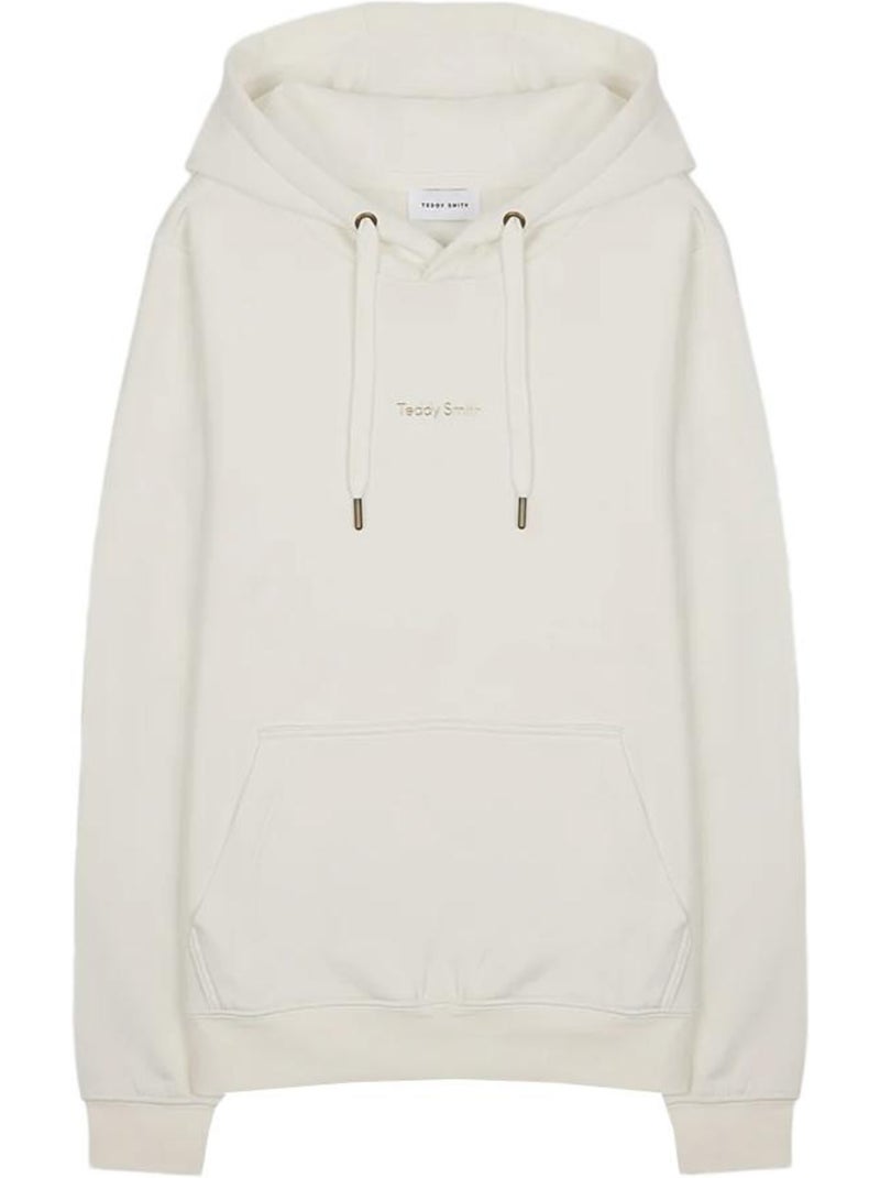 Sweat à capuche femme teddy smith Blanc - Kiabi