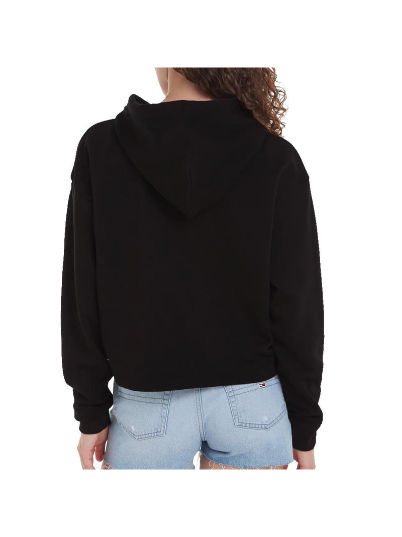 Sweat à Capuche  Femme Tommy Hilfiger Essential Noir - Kiabi