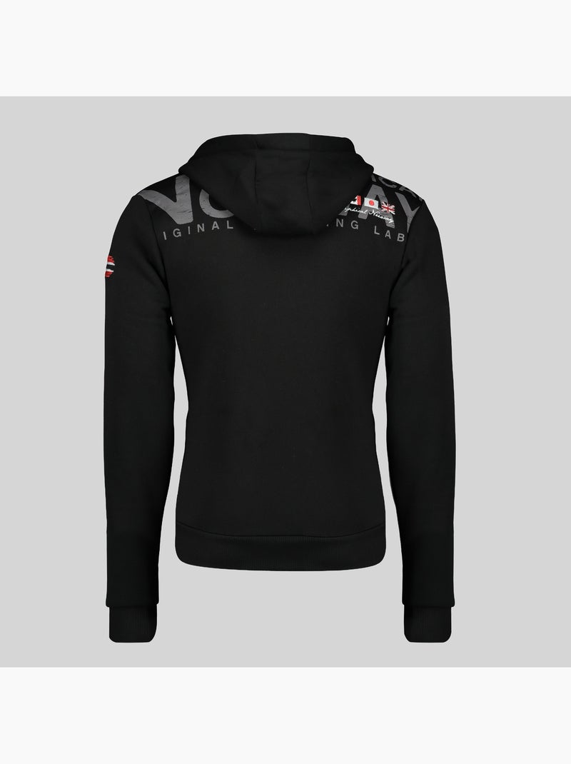 Sweat à capuche fespote – geographical norway Noir - Kiabi