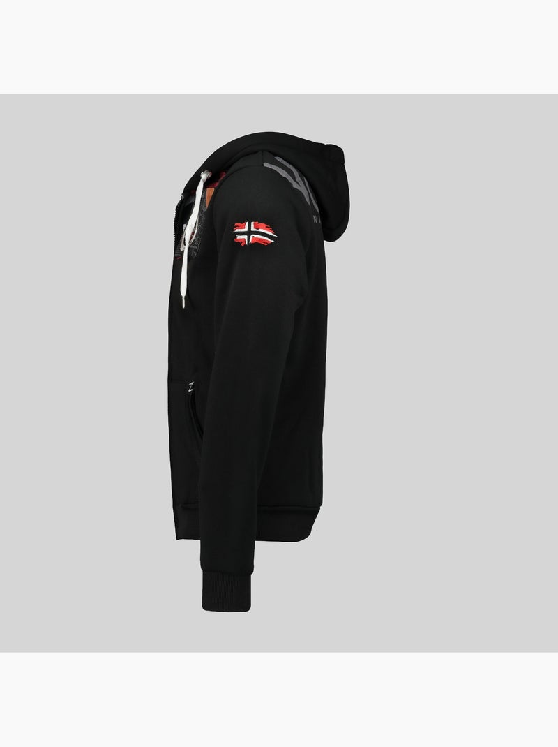 Sweat à capuche fespote – geographical norway Noir - Kiabi