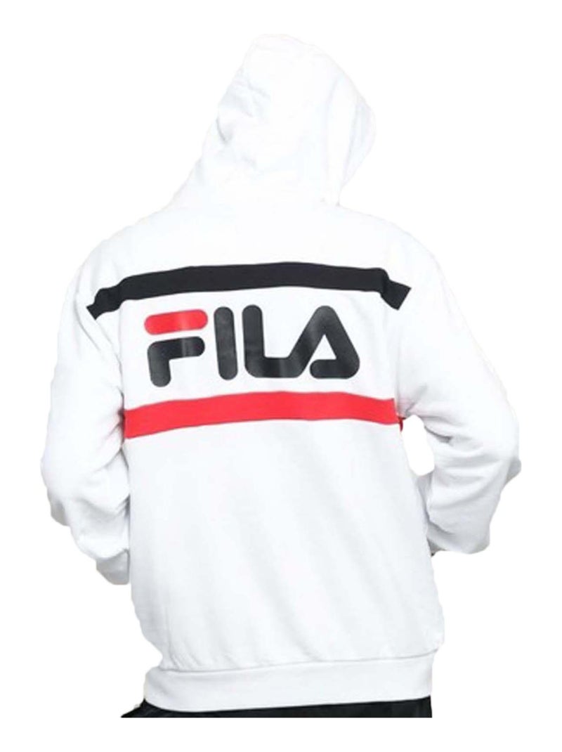 Sweat à Capuche Fila Radomir Blanc - Kiabi