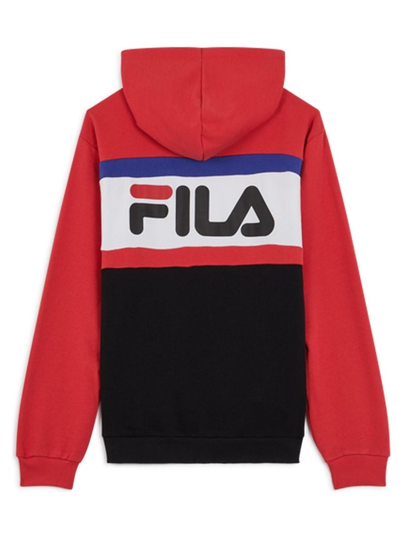 Sweat à Capuche Fila Radomir Rouge Homme Kiabi