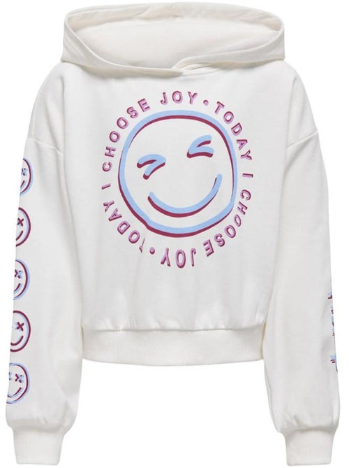 Sweat à Capuche Fille Kids ONLY - Kiabi