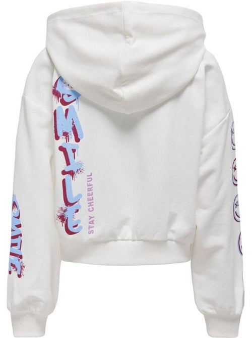 Sweat à Capuche Fille Kids ONLY - Kiabi