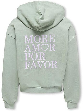 Sweat à capuche fille kids only