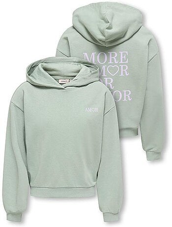 Sweat à capuche fille kids only