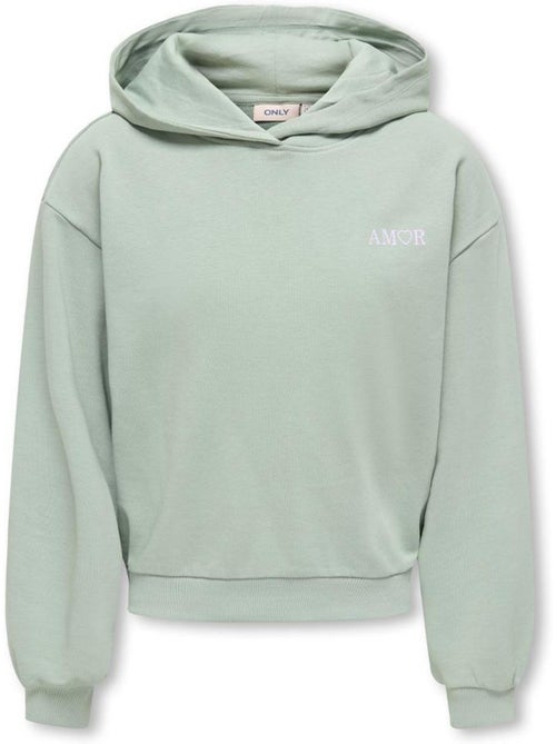 Sweat à capuche fille kids only - Kiabi Sweat à capuche fille kids only - Kiabi