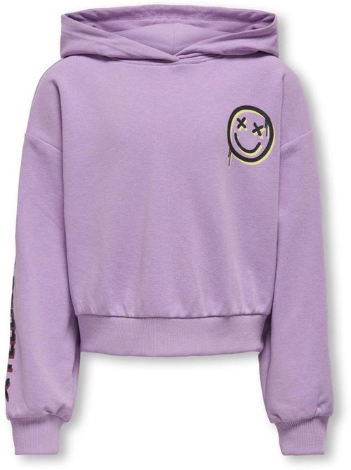 Sweat à Capuche Fille Kids ONLY - Kiabi