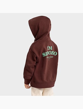 Sweat à capuche fille lifestyle enfants crowd-g