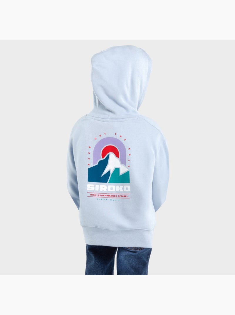 Sweat à capuche fille lifestyle enfants twilight-g Bleu - Kiabi