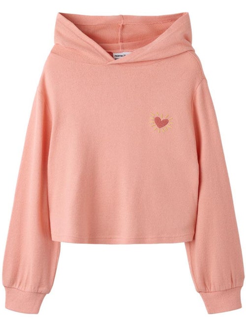Sweat à capuche fille name it - Kiabi
