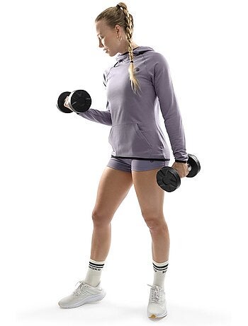 Sweat à capuche fitness femme fitness femme synergy