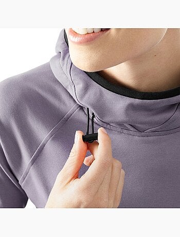 Sweat à capuche fitness femme fitness femme synergy