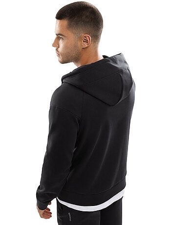 Sweat à capuche fitness zippé homme fitness homme intrepid
