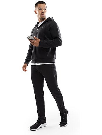 Sweat à capuche fitness zippé homme fitness homme intrepid
