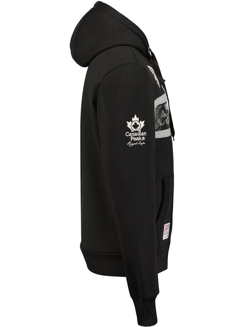 Sweat à capuche flashy – canadian peak Noir - Kiabi