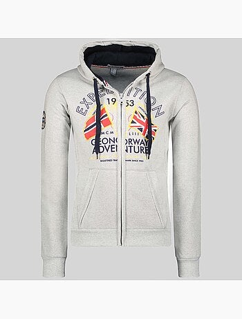 Sweat à capuche flepto – geographical norway