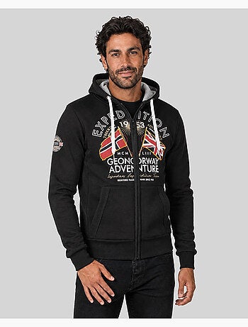 Sweat à capuche flepto – geographical norway