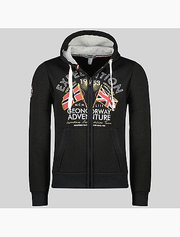 Sweat à capuche flepto – geographical norway