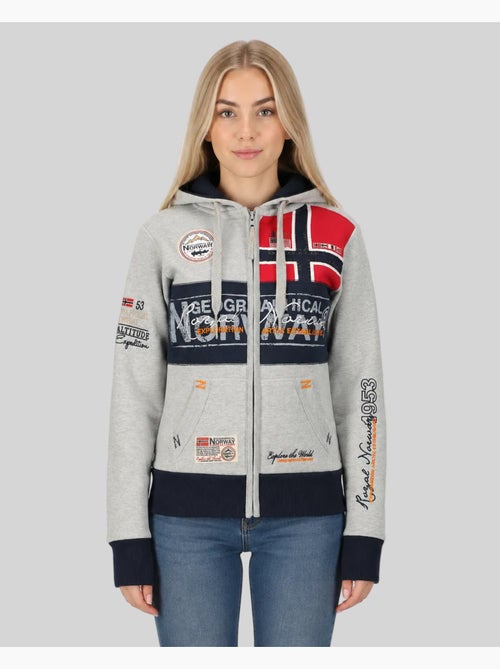 Sweat à capuche flyer – geographical norway - Kiabi