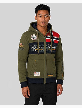 Sweat à capuche flyer – geographical norway