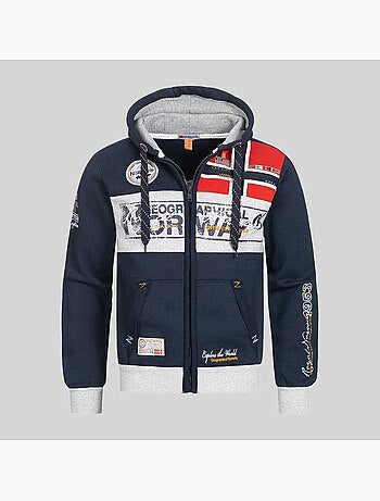 Sweat à capuche flyer – geographical norway