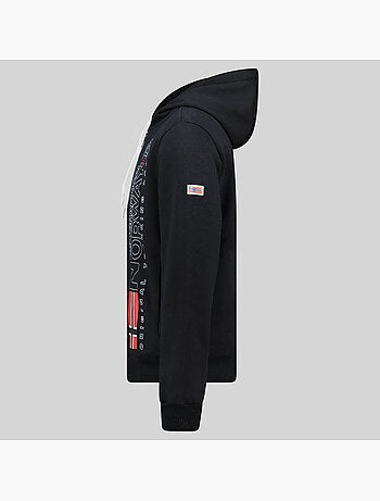 Sweat à capuche fogora – geographical norway