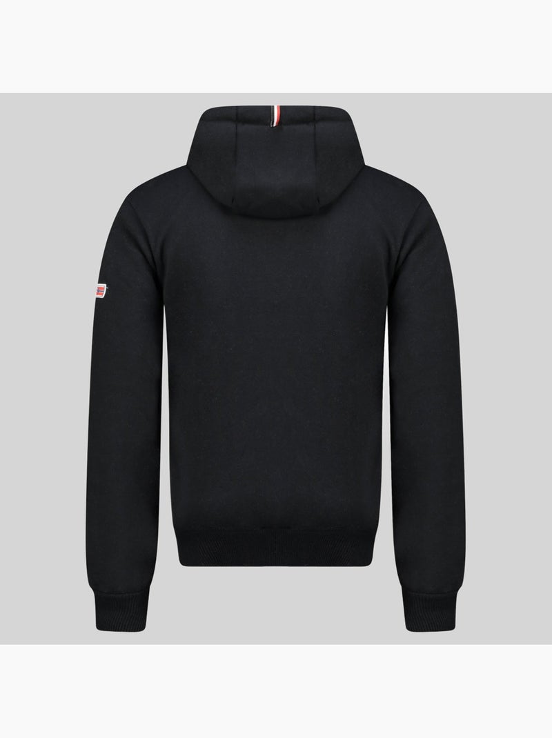 Sweat à capuche fogora – geographical norway Noir - Kiabi