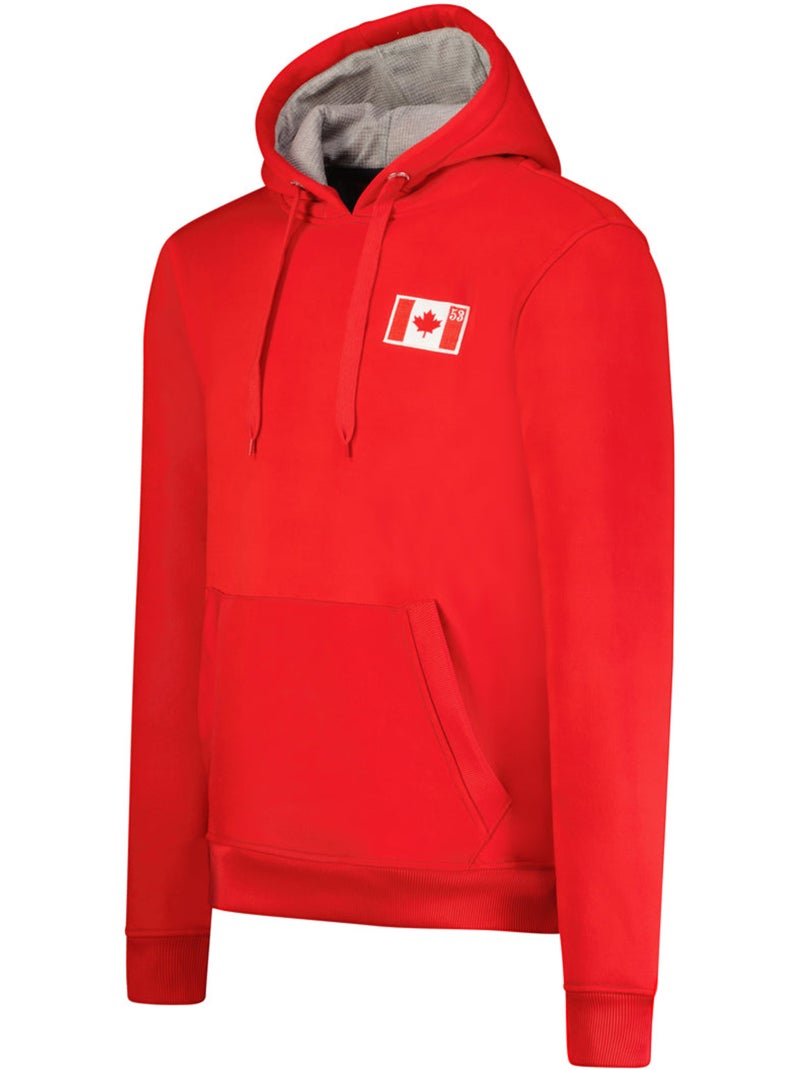Sweat à capuche fondeak – canadian peak Rouge - Kiabi