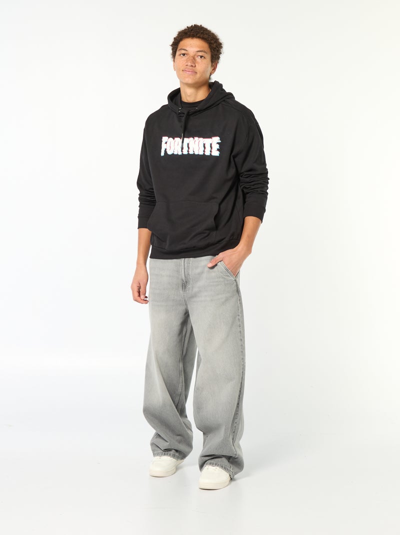 Sweat à capuche 'Fortnite' Noir - Kiabi