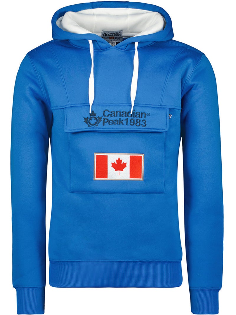 Sweat à capuche gadreak – canadian peak Bleu - Kiabi