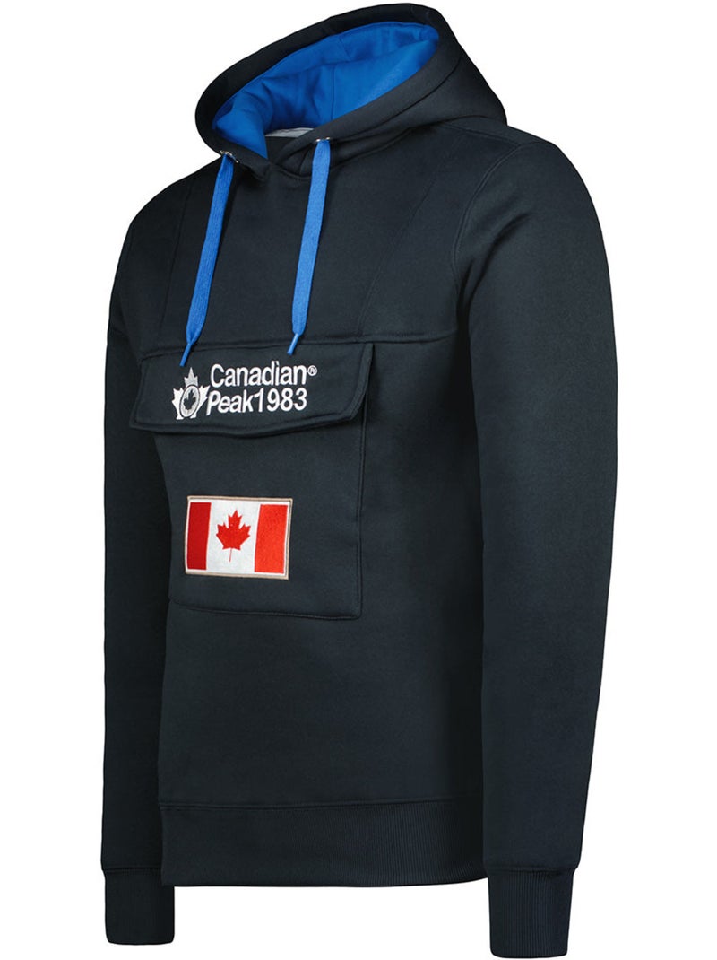 Sweat à capuche gadreak – canadian peak Bleu marine - Kiabi