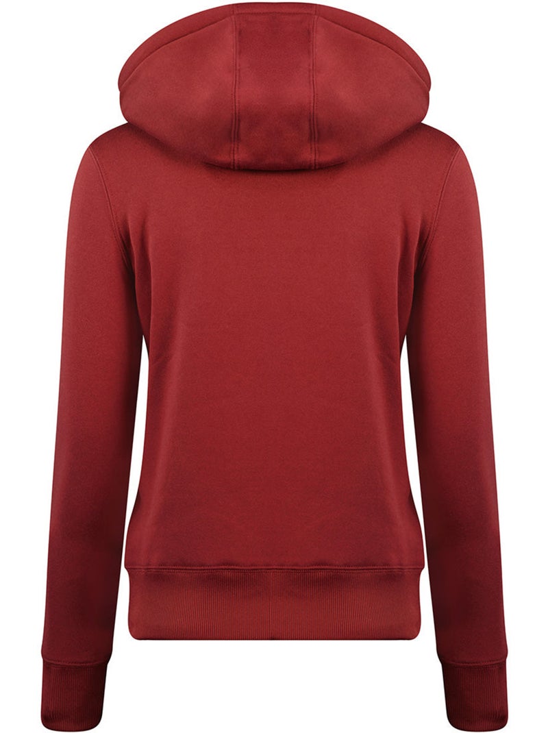 Sweat à capuche gadreak – canadian peak Bordeaux - Kiabi